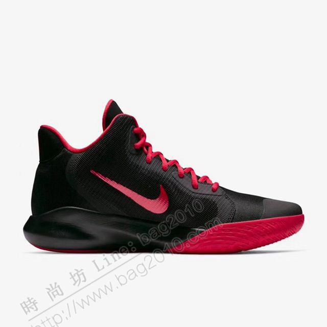 Nike男鞋 專櫃同款 耐克新款男士中幫緩震耐磨實戰籃球輕便鞋  hdx13206